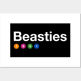 Beasties Subway Sign Posters and Art